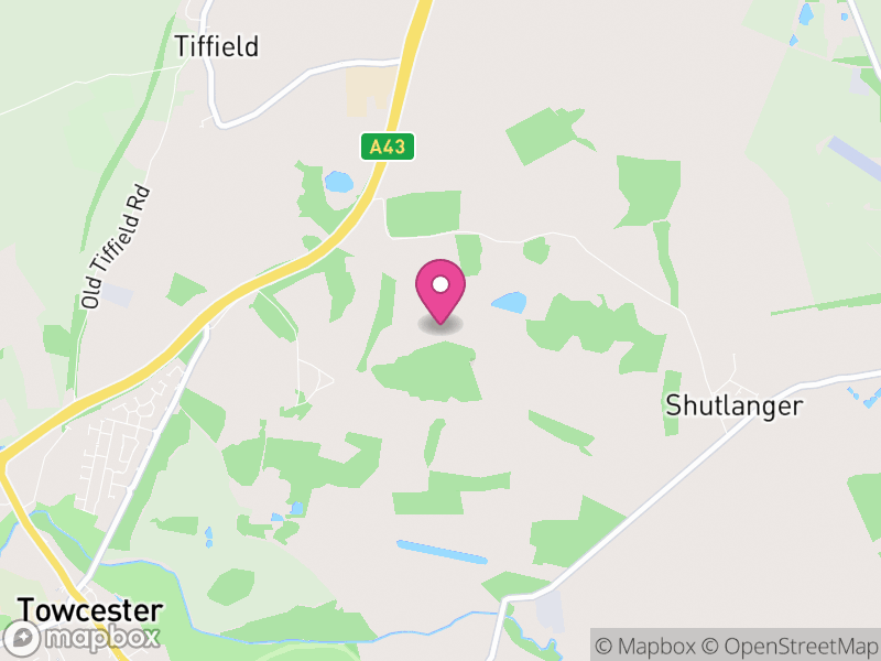 Map of Easton Neston, West Northamptonshire