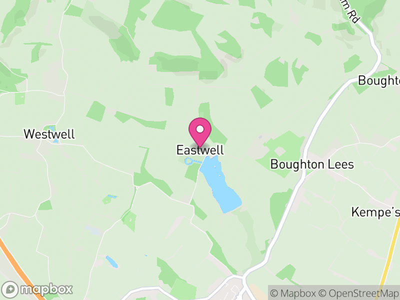 Map of Eastwell, Ashford