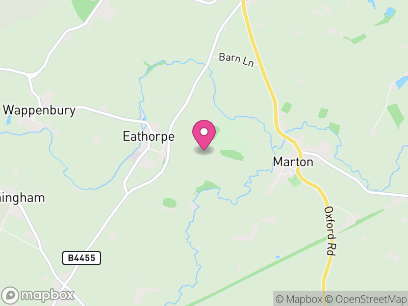 Map of Eathorpe, Warwick