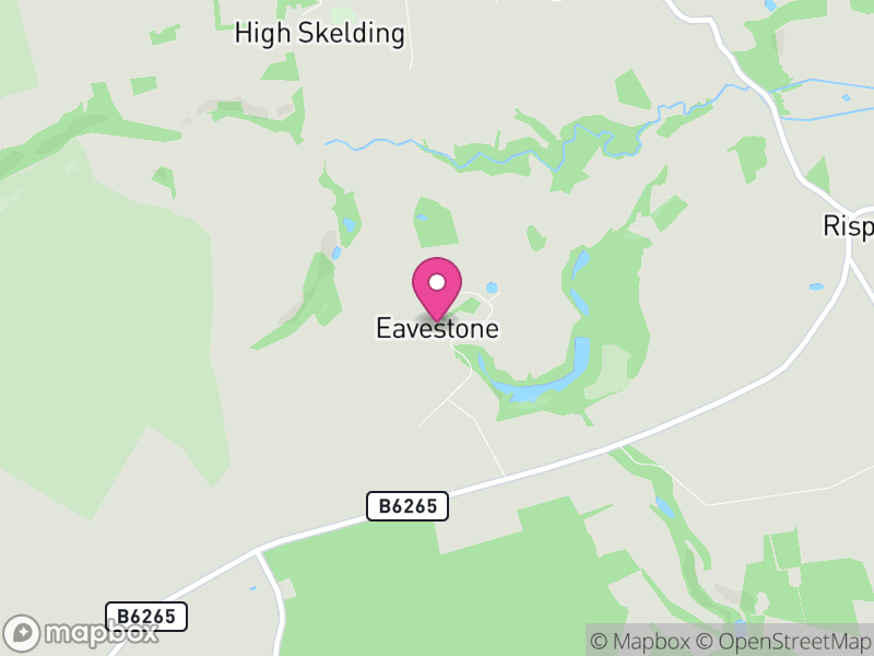 Map of Eavestone, North Yorkshire