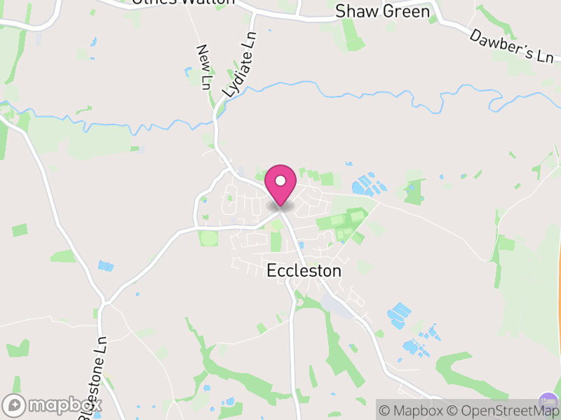 Map of Eccleston, St Helens