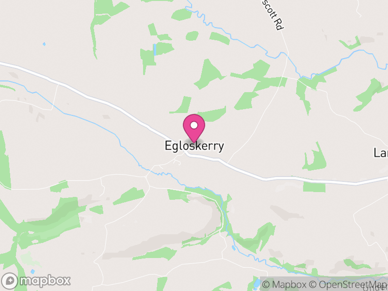 Map of Egloskerry, Cornwall