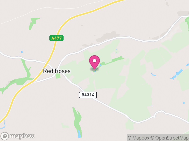 Map of Eglwyscummin, Sir Gaerfyrddin / Carmarthenshire