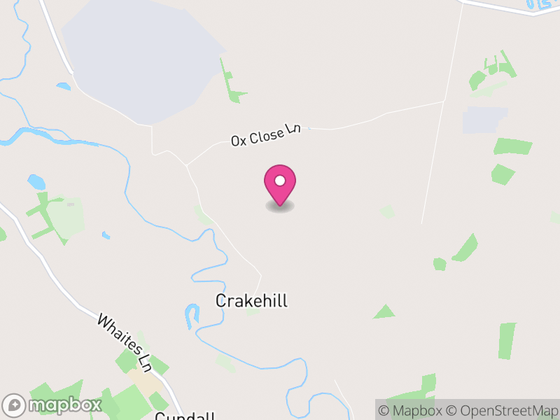 Map of Eldmire with Crakehill, North Yorkshire