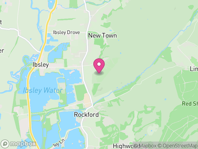 Map of Ellingham, Harbridge and Ibsley