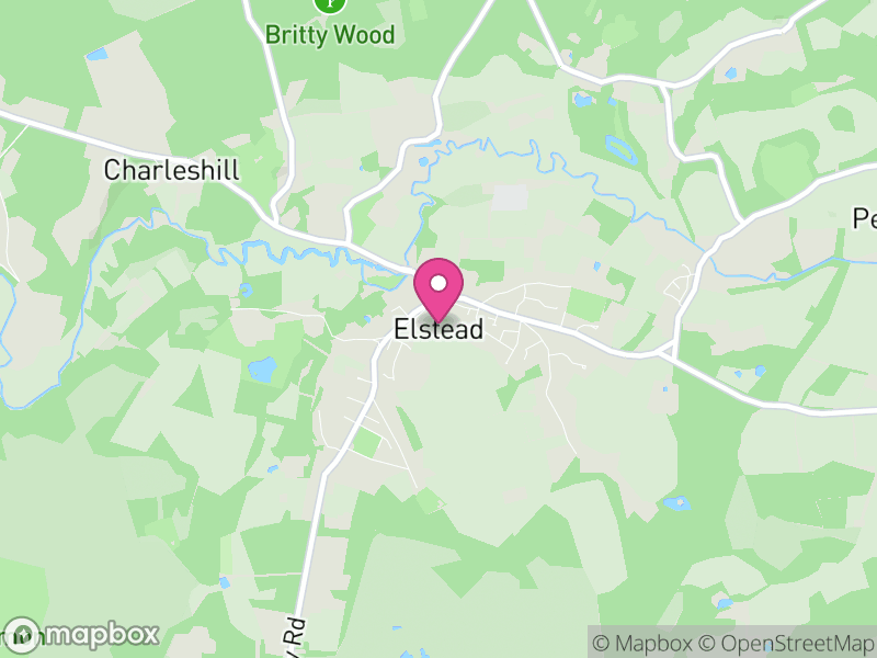 Map of Elstead, Waverley