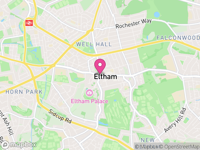 Map of Eltham