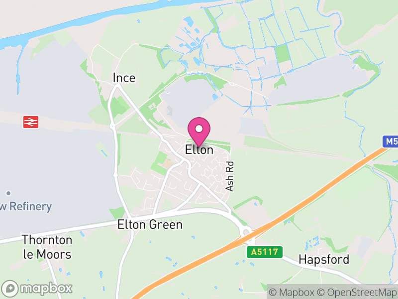Map of Elton, Cheshire West and Chester