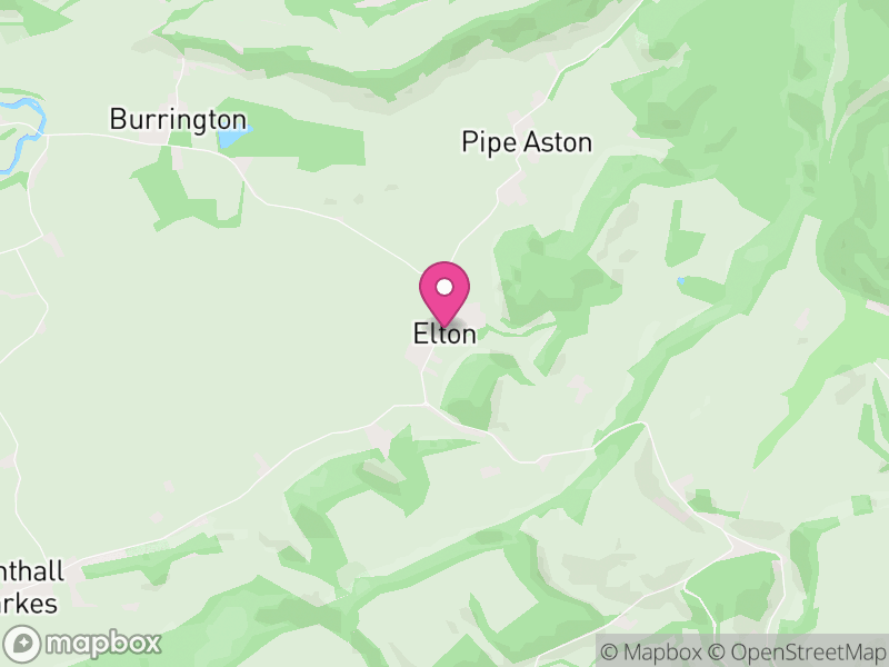 Map of Elton, Herefordshire