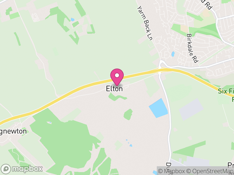 Map of Elton, Stockton-on-Tees