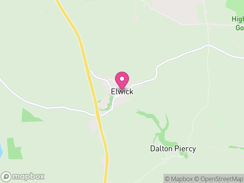 Map of Elwick, Hartlepool