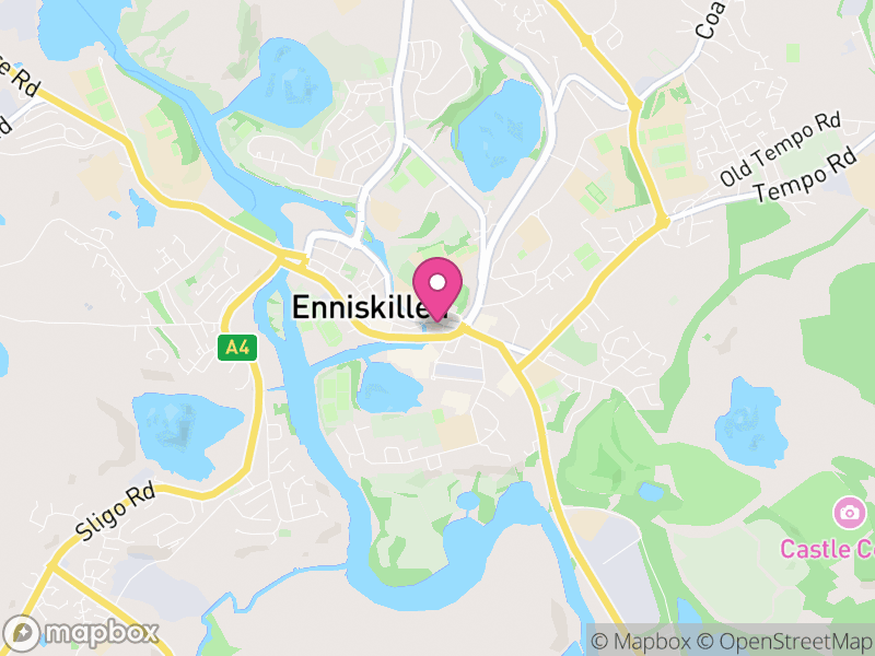 Map of Enniskillen