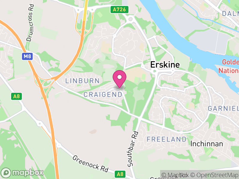 Map of Erskine