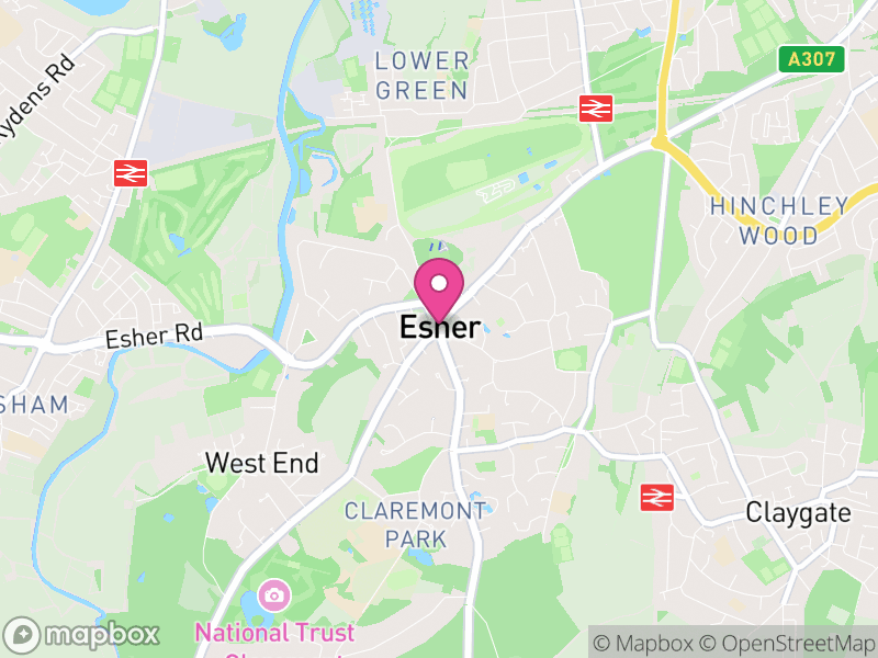 Map of Esher