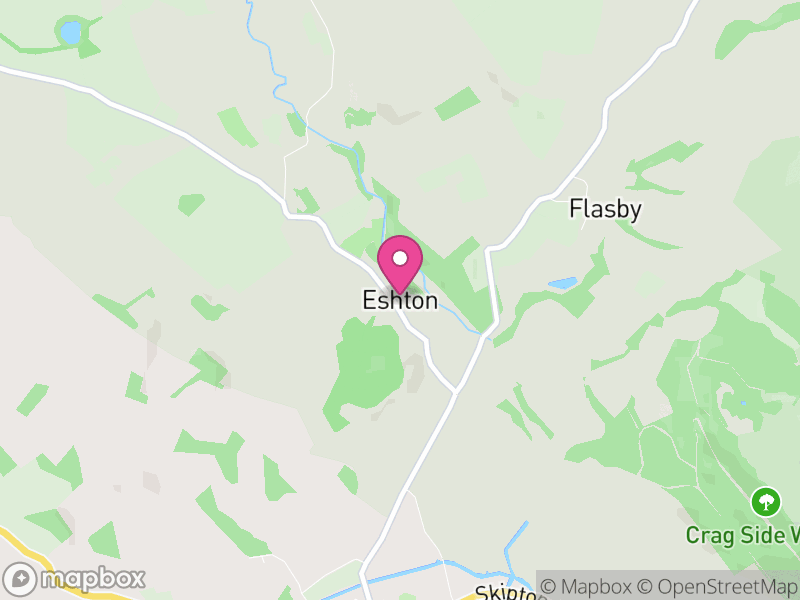 Map of Eshton, North Yorkshire