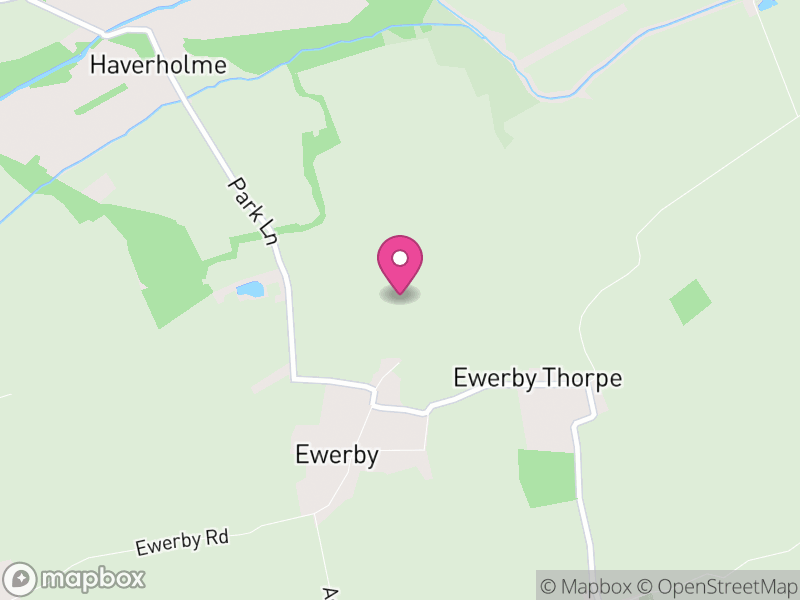 Map of Ewerby and Evedon, North Kesteven