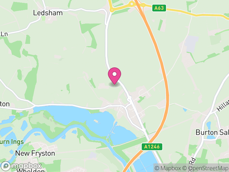 Map of Fairburn, North Yorkshire