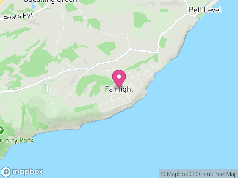 Map of Fairlight, Rother