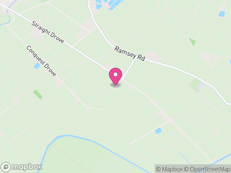 Map of Farcet, Huntingdonshire