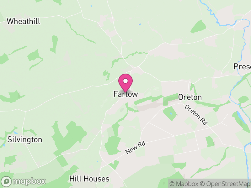 Map of Farlow, England