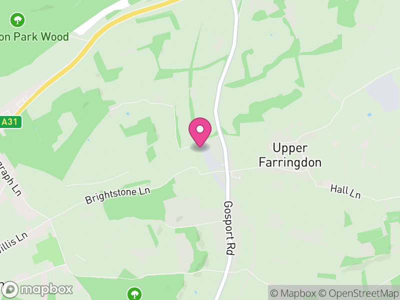 Map of Farringdon, East Hampshire