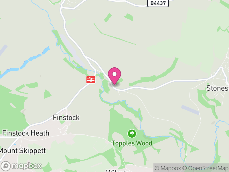 Map of Fawler, West Oxfordshire