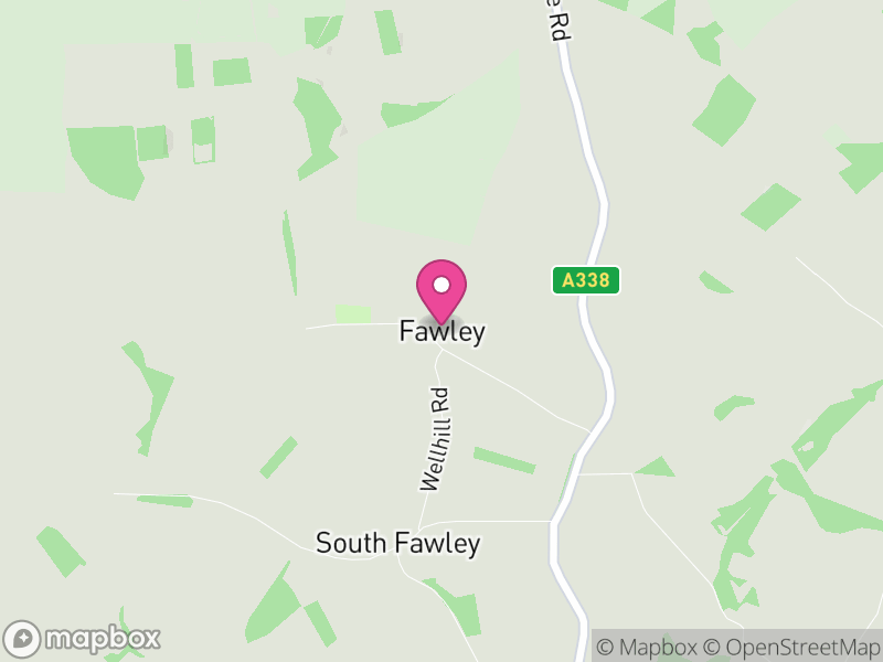 Map of Fawley, West Berkshire