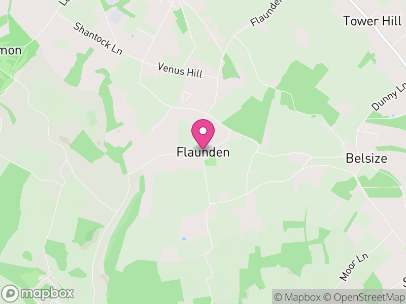 Map of Flaunden, Dacorum