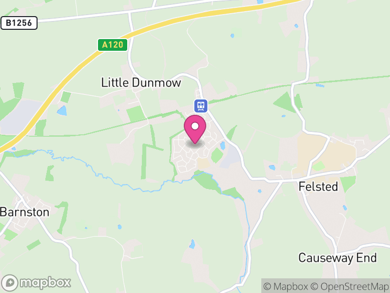 Map of Flitch Green, Uttlesford