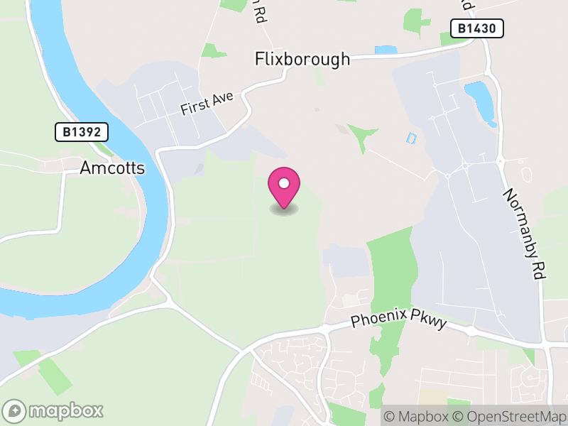 Map of Flixborough, North Lincolnshire