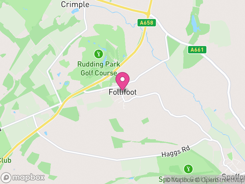 Map of Follifoot, North Yorkshire