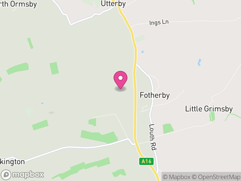 Map of Fotherby, East Lindsey