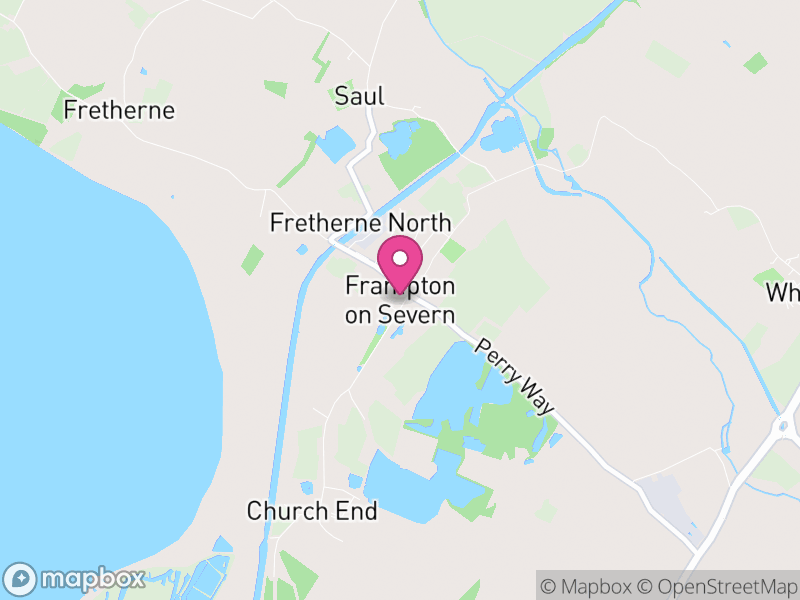 Map of Frampton on Severn, Stroud