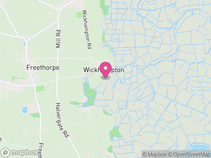 Map of Freethorpe, Broadland