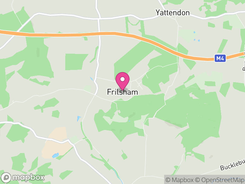 Map of Frilsham, West Berkshire