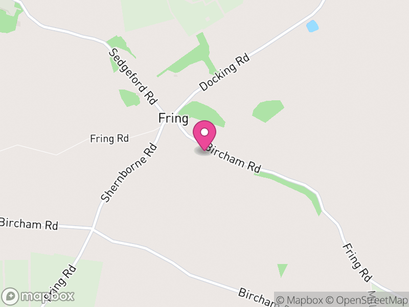 Map of Fring, King's Lynn and West Norfolk