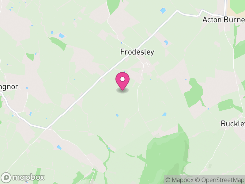 Map of Frodesley, England