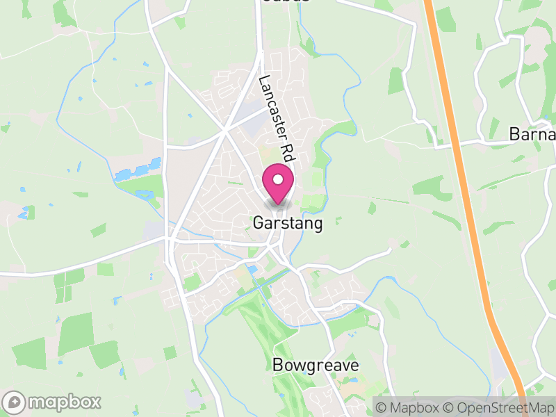 Map of Garstang, Wyre