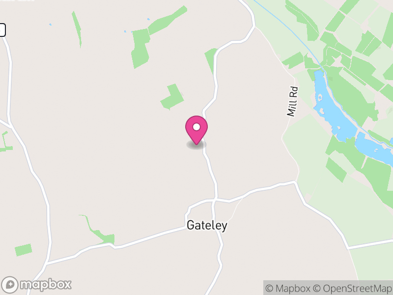 Map of Gateley, Breckland