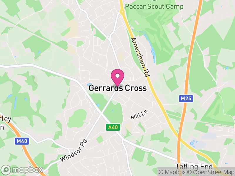 Map of Gerrards Cross, Denham