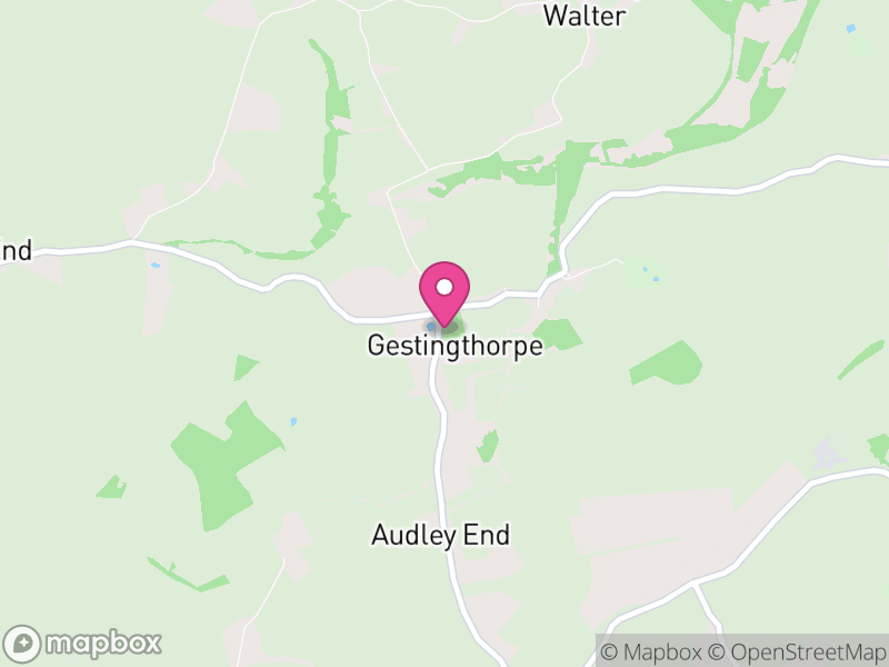 Map of Gestingthorpe, Braintree
