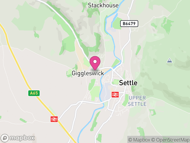 Map of Giggleswick, North Yorkshire