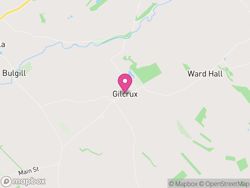Map of Gilcrux, Cumberland