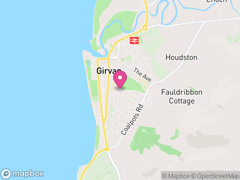 Map of Girvan