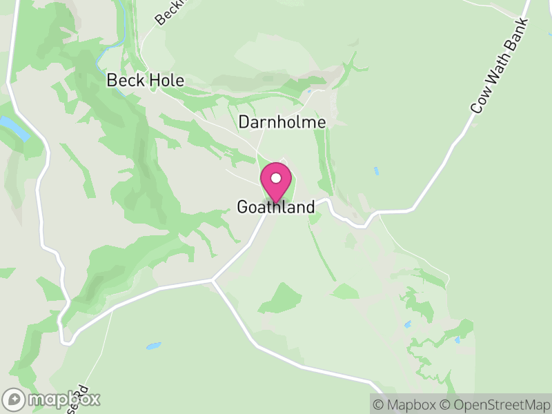 Map of Goathland, North Yorkshire