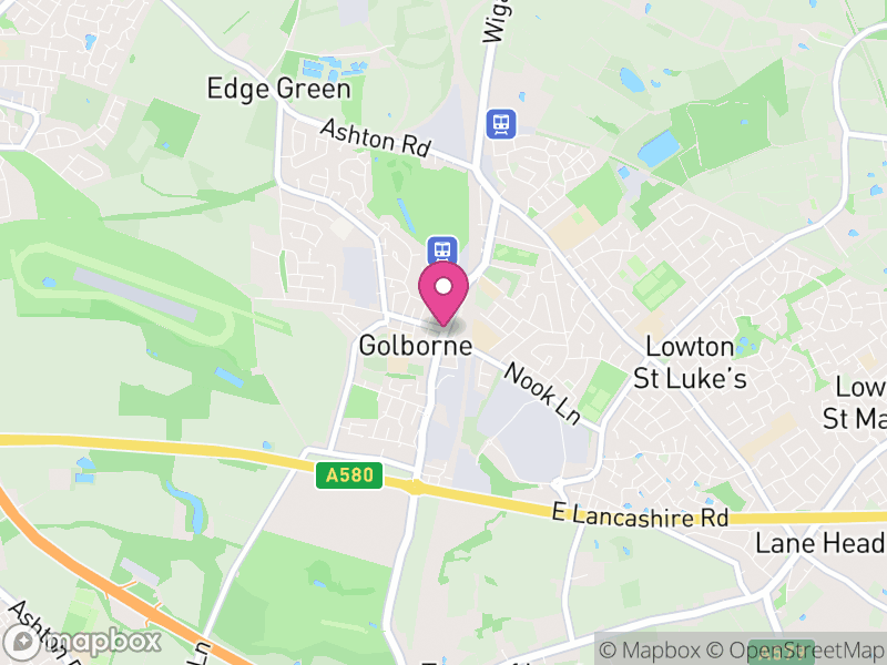Map of Golborne