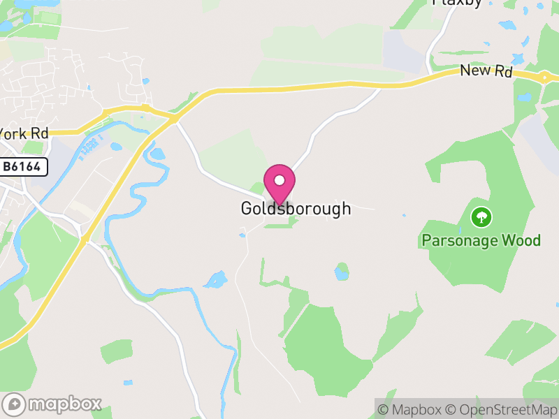Map of Goldsborough, North Yorkshire
