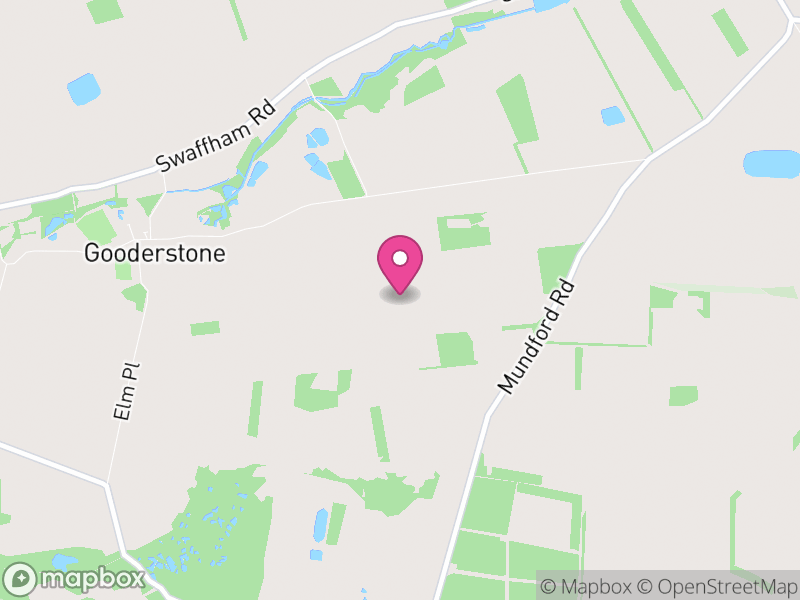 Map of Gooderstone, Breckland