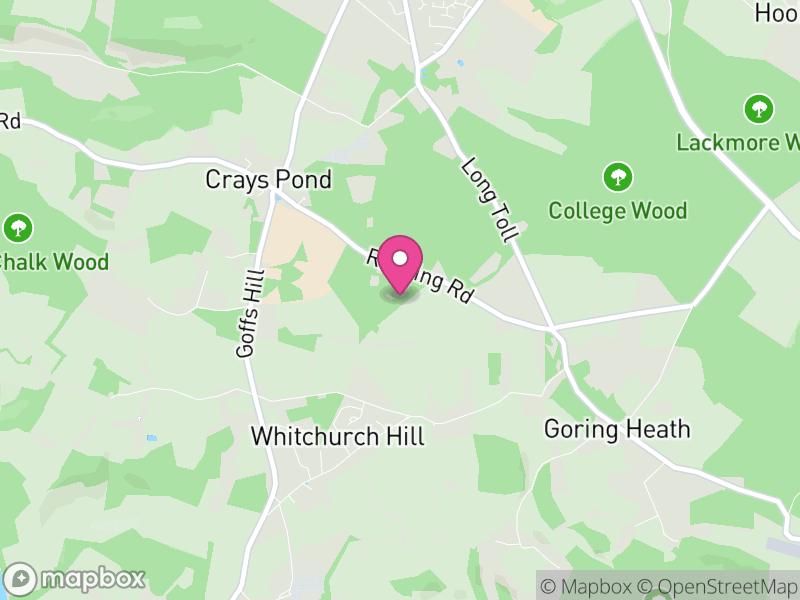 Map of Goring Heath, South Oxfordshire