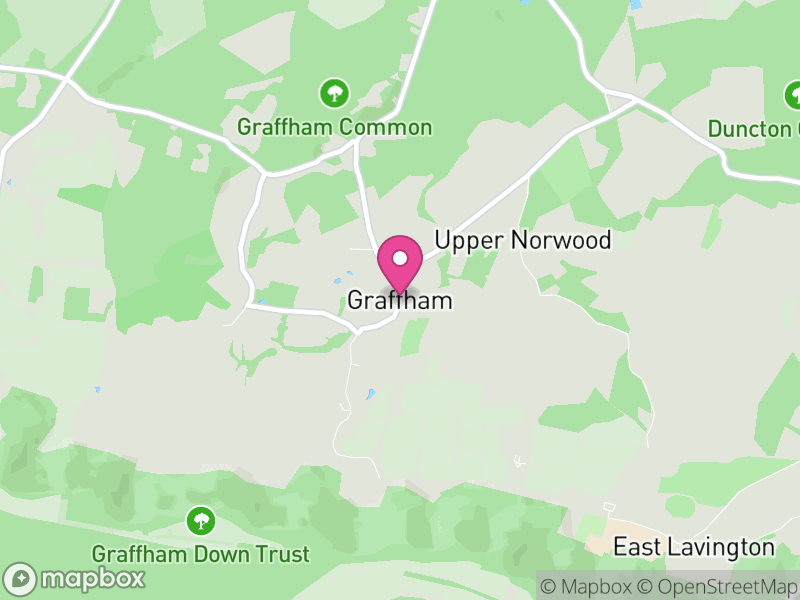 Map of Graffham, Chichester